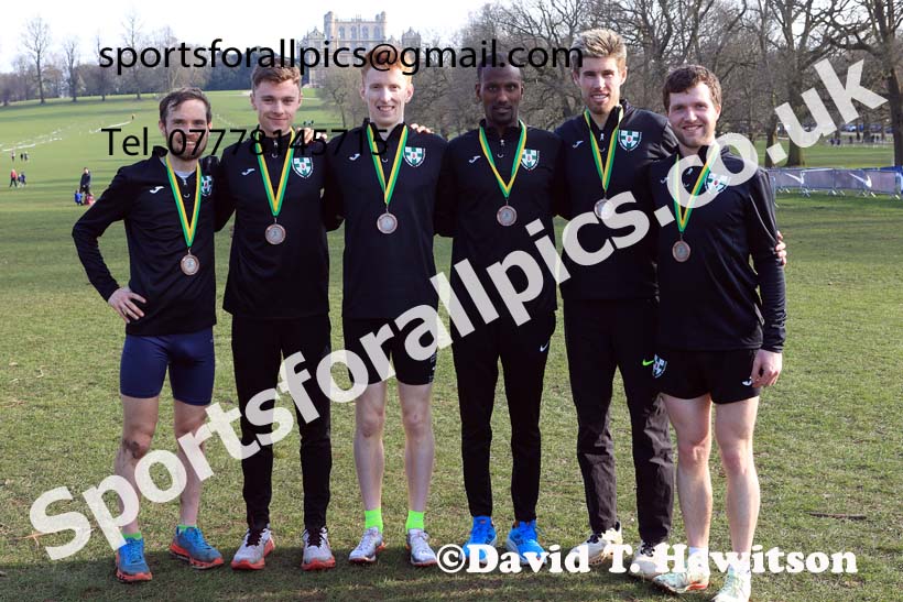 Senior Men, 2024 CAU Inter Counties Cross Country Champs., Wollaton Park, Nottingham. Photo: David T. Hewitson/Sports for All Pics